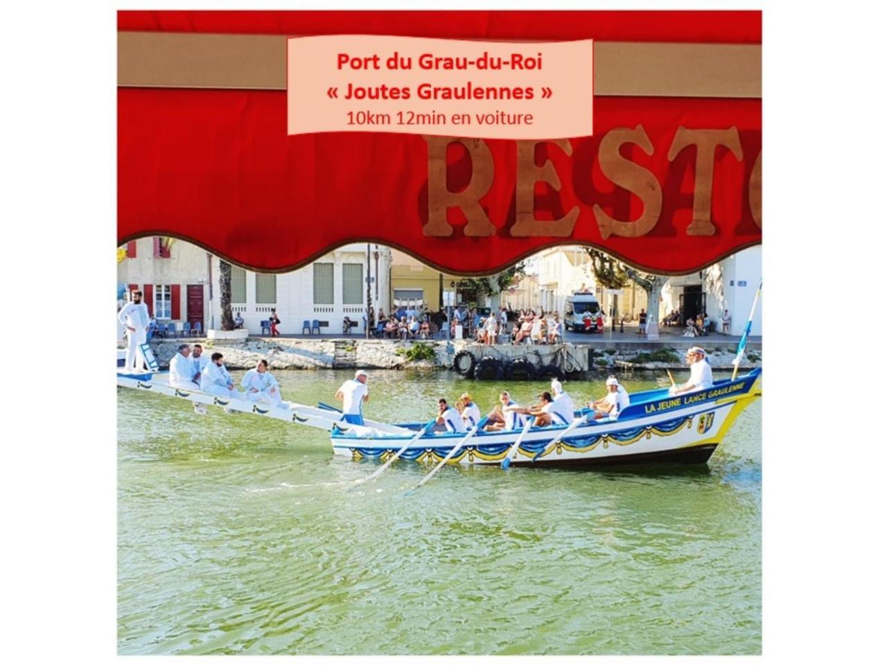 T2 Traversant Familial Cap Sud Parking Plages - Rossiconciergerie - Linge En Option La Grande Motte Exterior photo