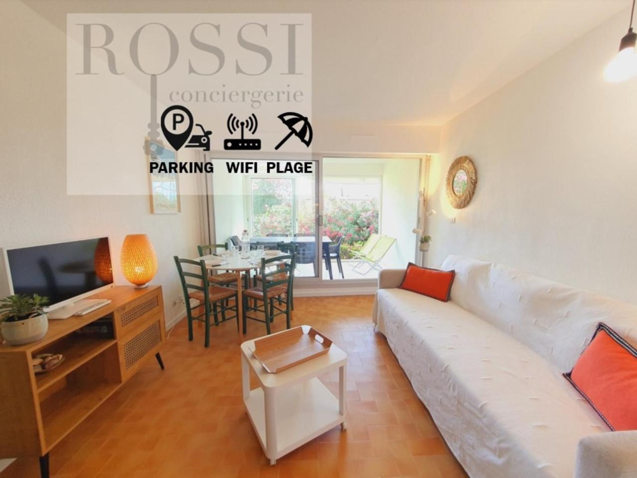 T2 Traversant Familial Cap Sud Parking Plages - Rossiconciergerie - Linge En Option La Grande Motte Exterior photo